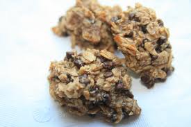 Овсяное печенье с бананами и шоколадом