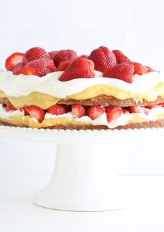 lemon curd coconut flour cake